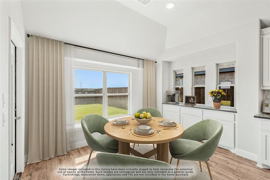 Furnished interior view inside a new home in Silo Mills Classic 70, Cleburne (Image 8).