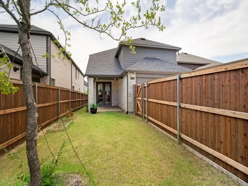 Exterior details and patio area of a home in , Celina (Image 4). Exterior details and patio area of a home in , Celina (Image 4).