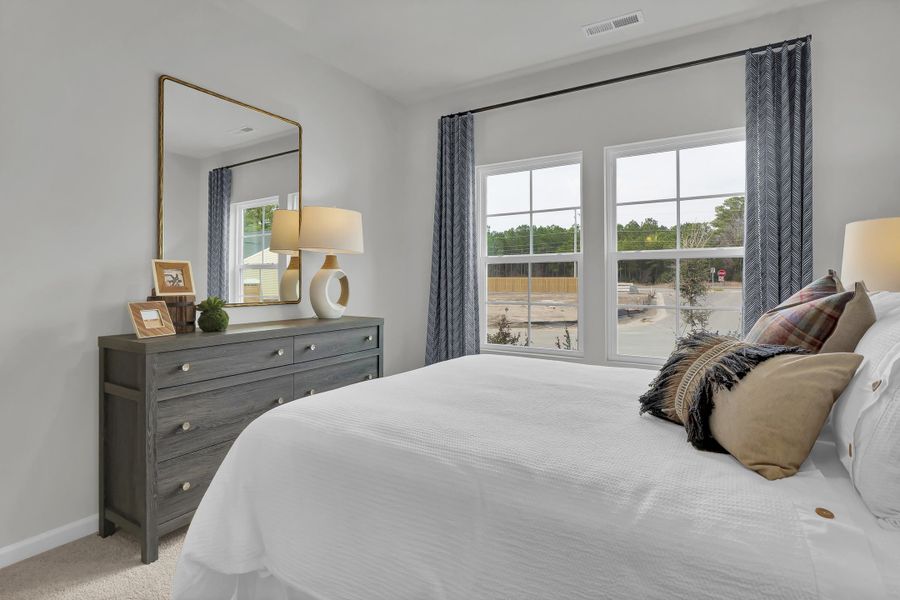 Furnished interior view inside a new home in Fairway Woods at Wyboo, Manning (Image 6). Furnished interior view inside a new home in Fairway Woods at Wyboo, Manning (Image 6).