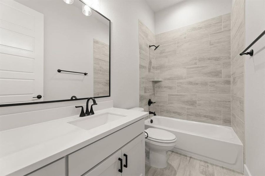 Furnished interior view inside a new home in Somerset - Phase 5, Mansfield (Image 7).