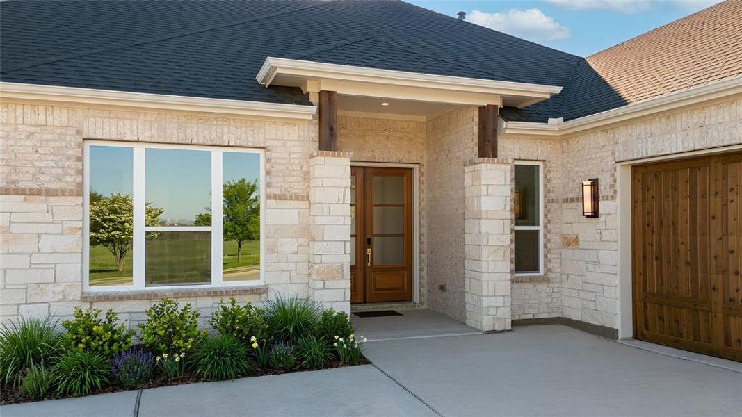 Exterior details and patio area of a home in , Rockwall (Image 27).