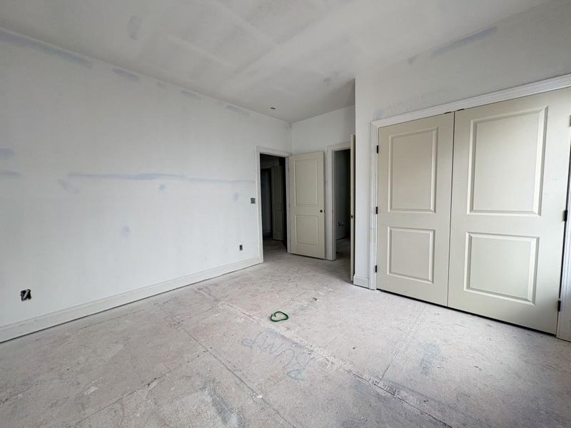 In-progress construction of a new home in The Preserve at Killian Hill, Lilburn, GA (Image 32).