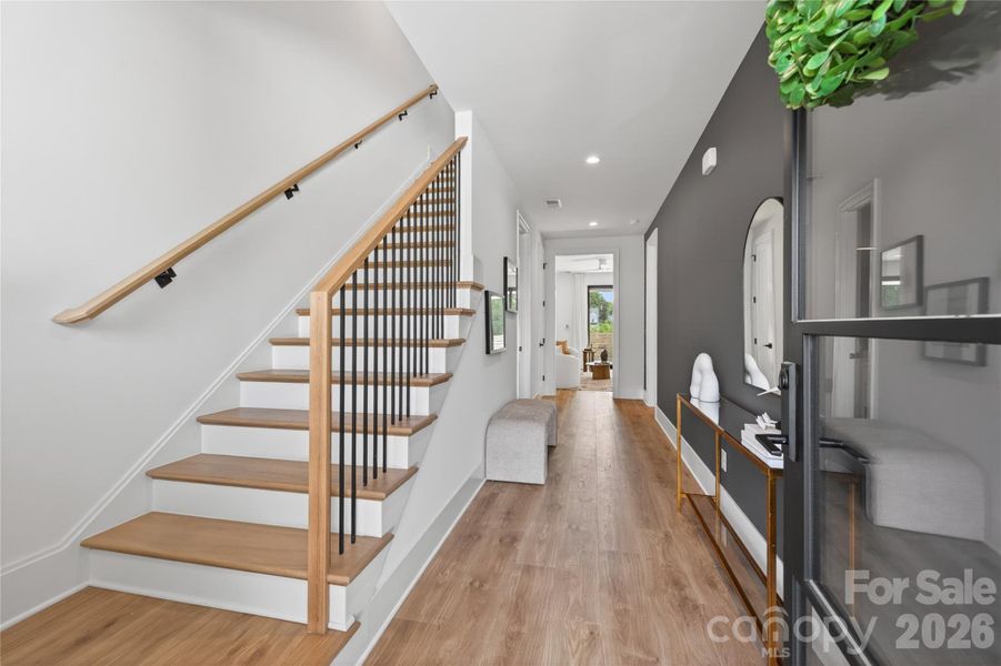 Furnished interior view inside a new home in , Charlotte (Image 6).