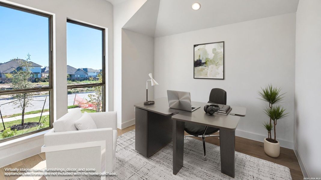 Furnished interior view inside a new home in Mayfair, New Braunfels (Image 13).