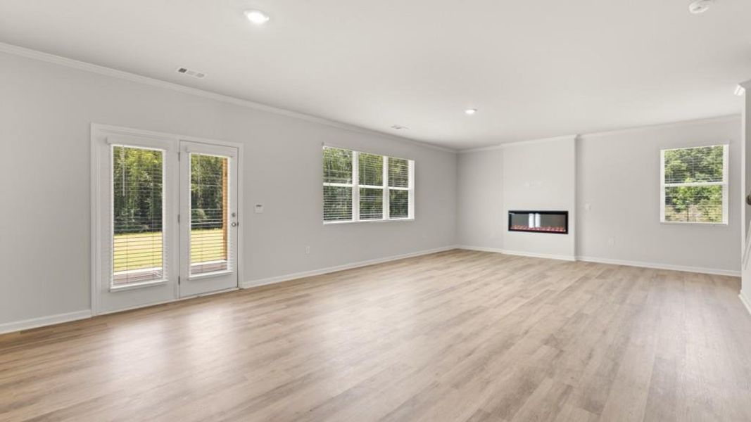 Spacious, unfurnished interior of a new home in Grandview at Lanier, Dawsonville (Image 13). Spacious, unfurnished interior of a new home in Grandview at Lanier, Dawsonville (Image 13).