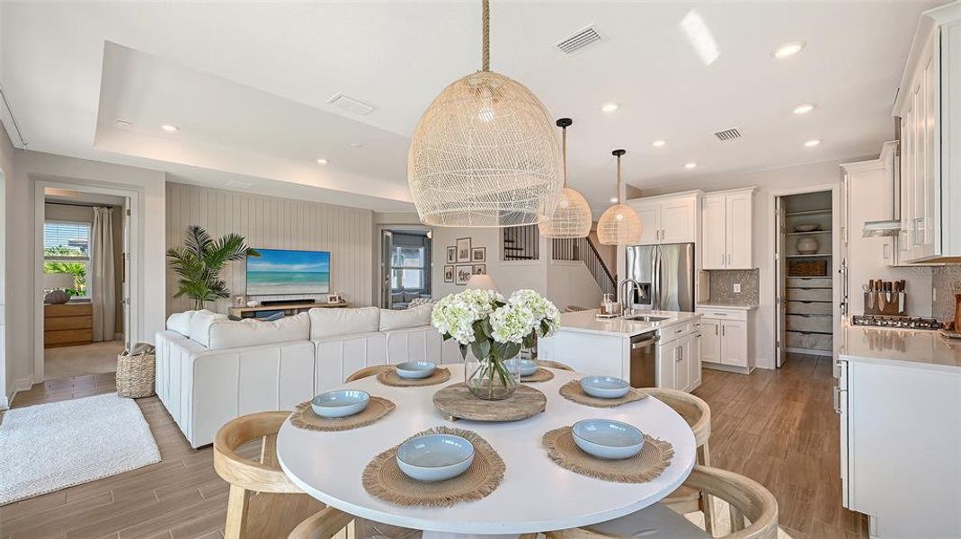 Furnished interior view inside a new home in , Bradenton (Image 37).