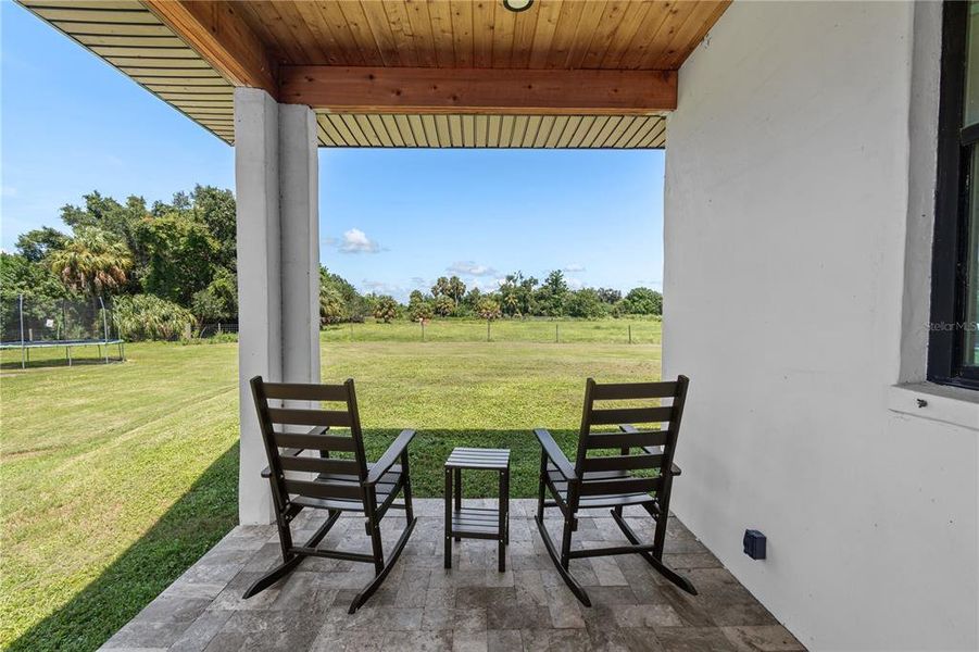Exterior details and patio area of a home in , Palmetto (Image 28). Exterior details and patio area of a home in , Palmetto (Image 28).