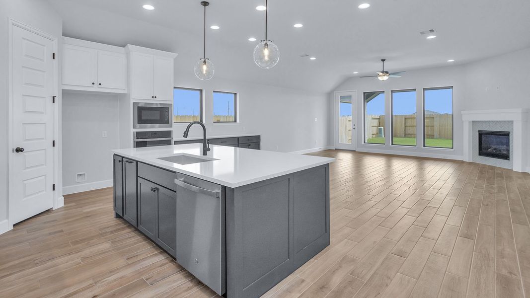 Furnished interior view inside a new home in Everly, Hockley (Image 5).
