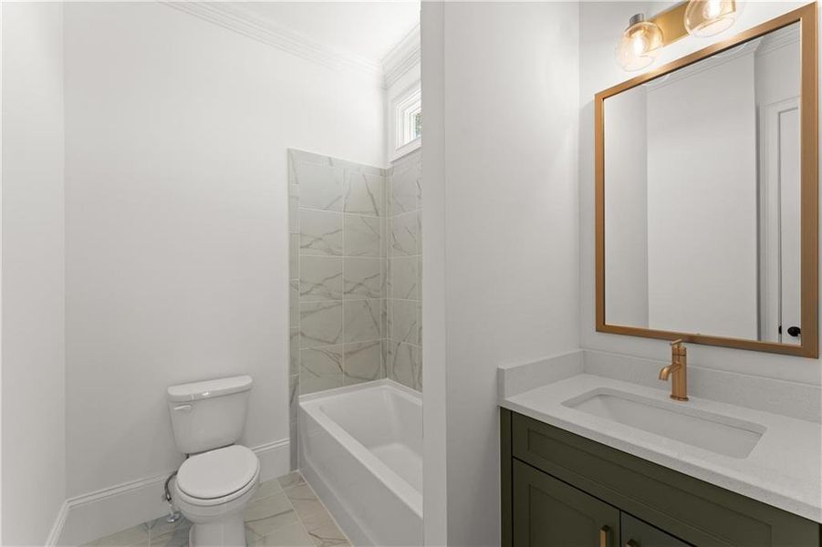 Furnished interior view inside a new home in Woodford, Acworth (Image 14).