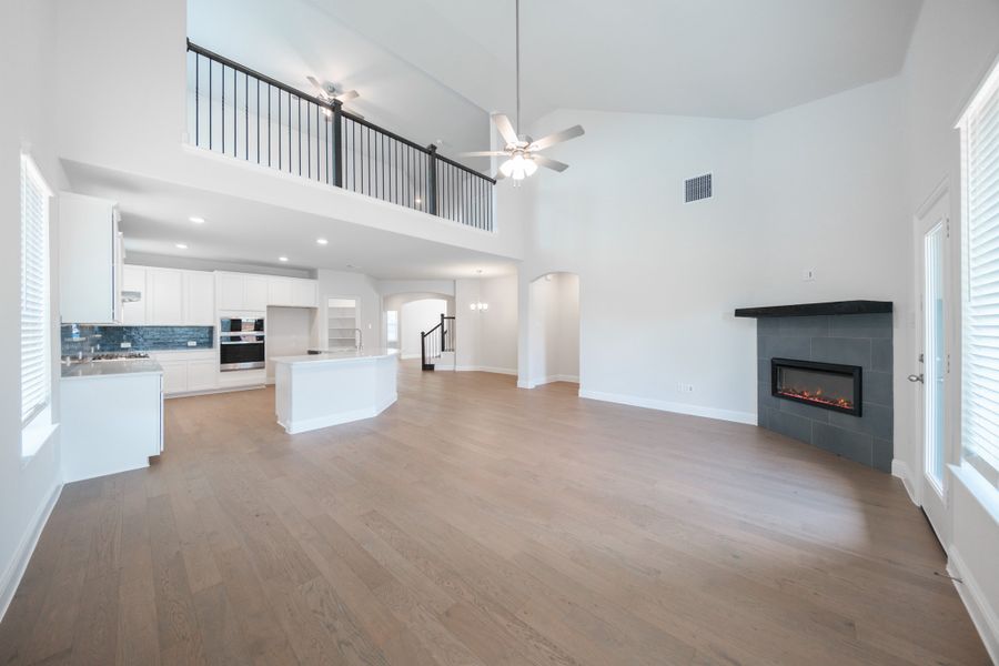 Spacious, unfurnished interior of a new home in Brookville Estates, Forney (Image 23). Spacious, unfurnished interior of a new home in Brookville Estates, Forney (Image 23).