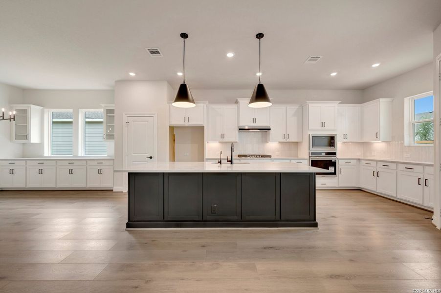 Furnished interior view inside a new home in The Crossvine 55’, Schertz (Image 14).