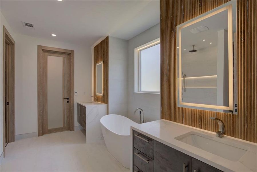 Furnished interior view inside a new home in , Sugar Hill (Image 40).