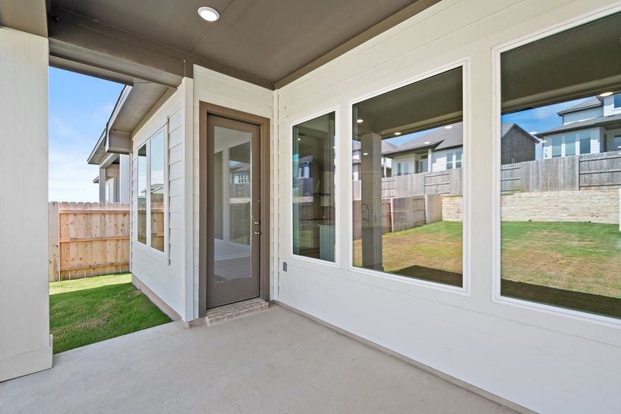 Spacious, unfurnished interior of a new home in Park Collection at Lariat, Liberty Hill (Image 36). Spacious, unfurnished interior of a new home in Park Collection at Lariat, Liberty Hill (Image 36).