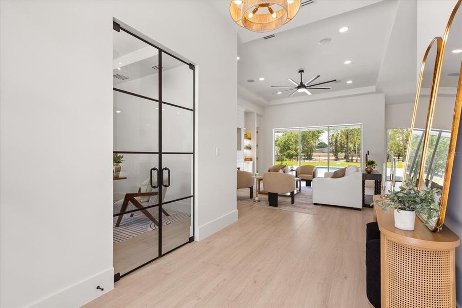 Furnished interior view inside a new home in , Sanford (Image 6).