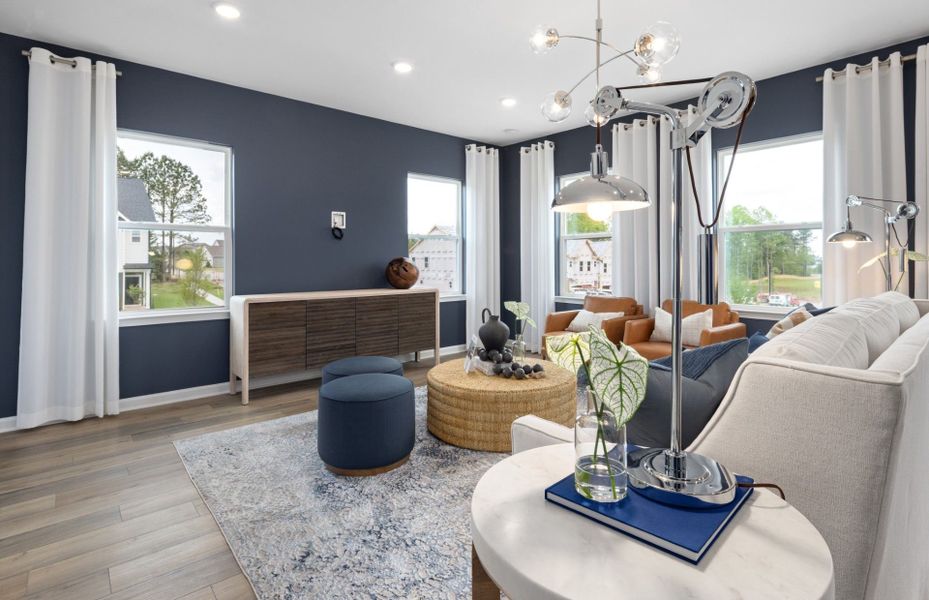 Furnished interior view inside a new home in Everton, Durham (Image 7).