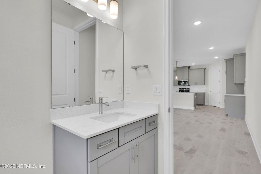 Furnished interior view inside a new home in , Ponte Vedra (Image 9).