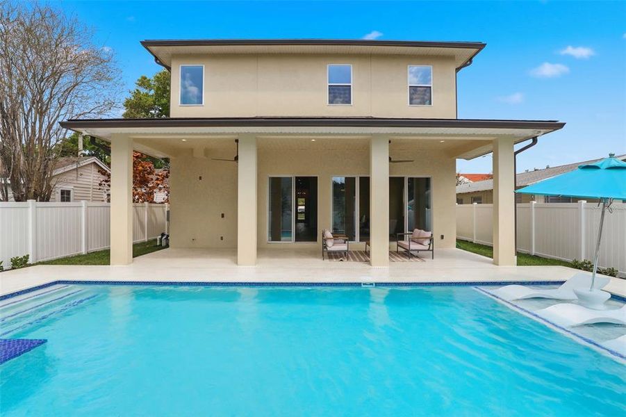 Exterior details and patio area of a home in , Orlando (Image 4). Exterior details and patio area of a home in , Orlando (Image 4).