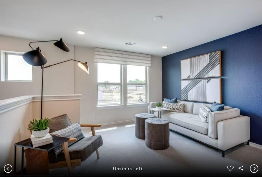 Interior photos- Photo of Pulte model home with same floor plan, not of actual home listed.