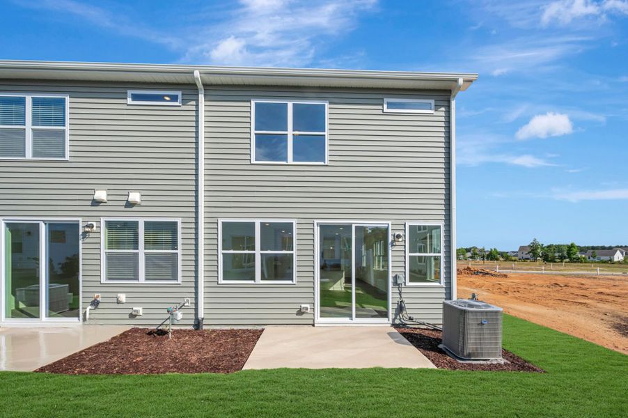 Exterior details and patio area of a home in Powell, Angier (Image 3).