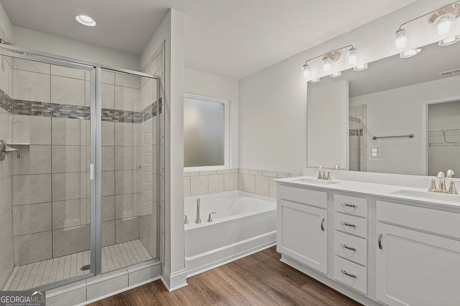 Furnished interior view inside a new home in Canterbury Villas, Carrollton (Image 11).