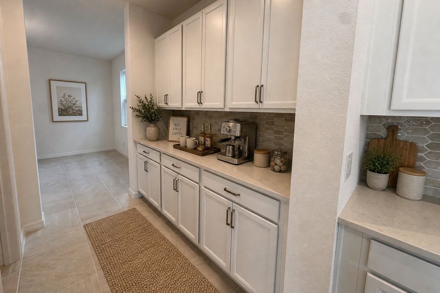Gourmet Butler's Pantry in Central Florida House Gourmet Butler's Pantry in Central Florida House