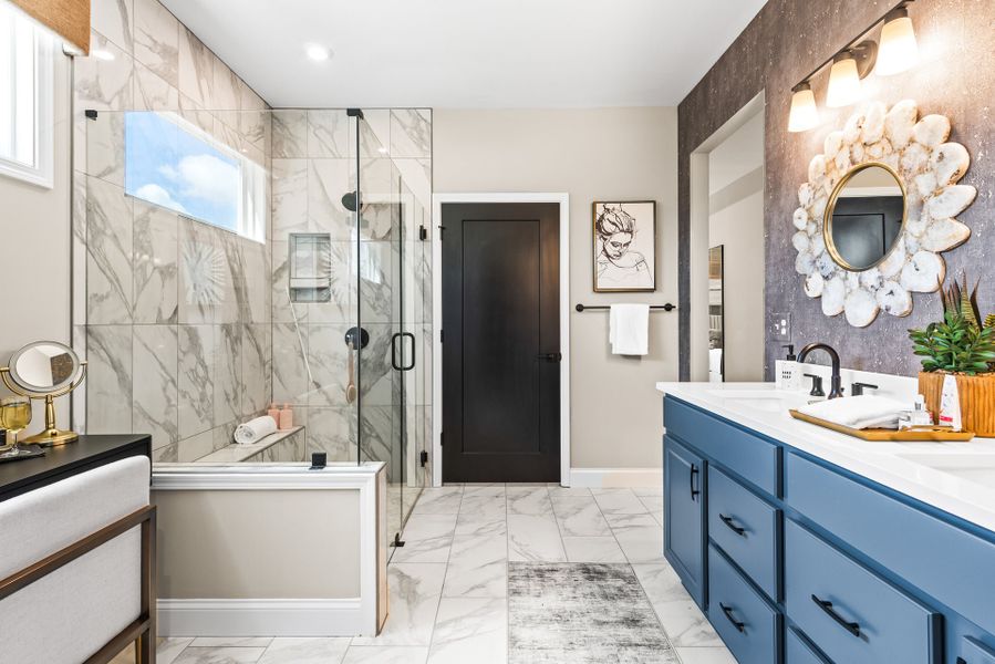 Representative furnished interior of a home built from the Maxwell by Fischer Homes in Easton Park, Dallas (Image 31).