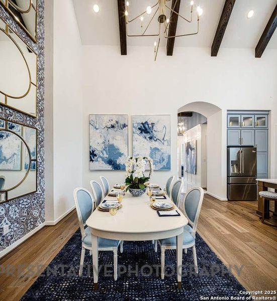 Furnished interior view inside a new home in Esperanza, Boerne (Image 38). Furnished interior view inside a new home in Esperanza, Boerne (Image 38).