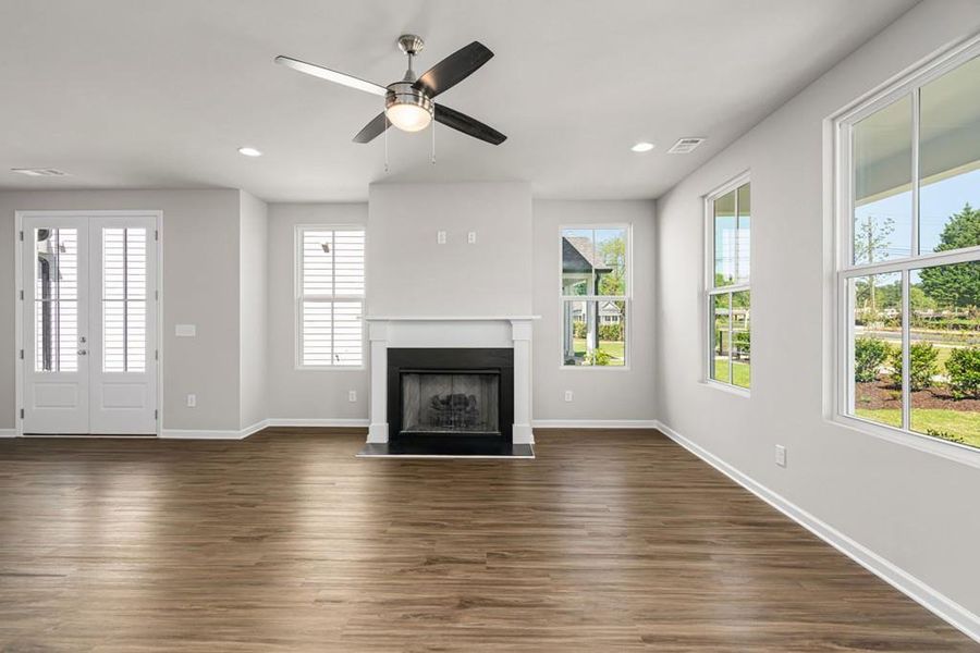 Spacious, unfurnished interior of a new home in Harmony, Auburn (Image 28). Spacious, unfurnished interior of a new home in Harmony, Auburn (Image 28).
