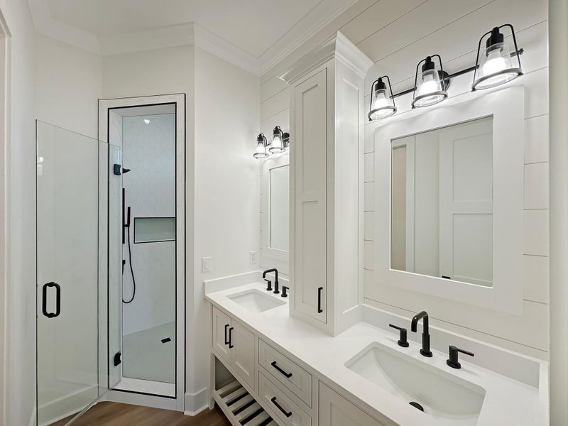 Photos are for illustrative purposes only, showcasing a home built by the same builder. Features such as colors, appliances, fixtures, and finishes are subject to change and may vary from those shown. Please verify details with the builder for the most accurate representation of the final home.