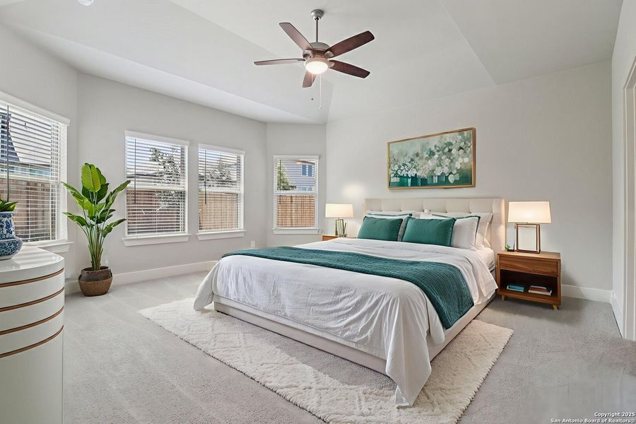 Furnished interior view inside a new home in Fox Falls, Boerne (Image 13).
