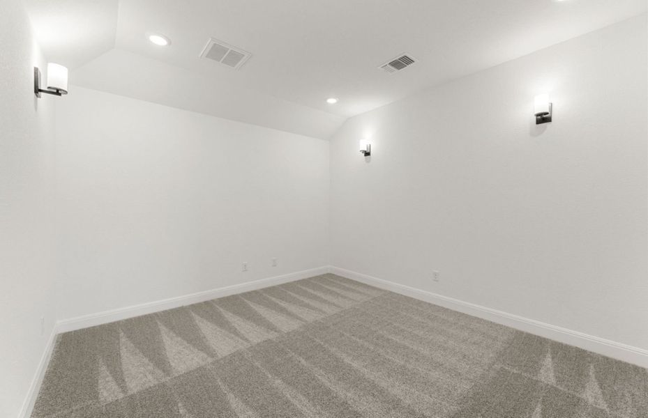 Spacious, unfurnished interior of a new home in Santa Rita Ranch, Liberty Hill (Image 50). Spacious, unfurnished interior of a new home in Santa Rita Ranch, Liberty Hill (Image 50).