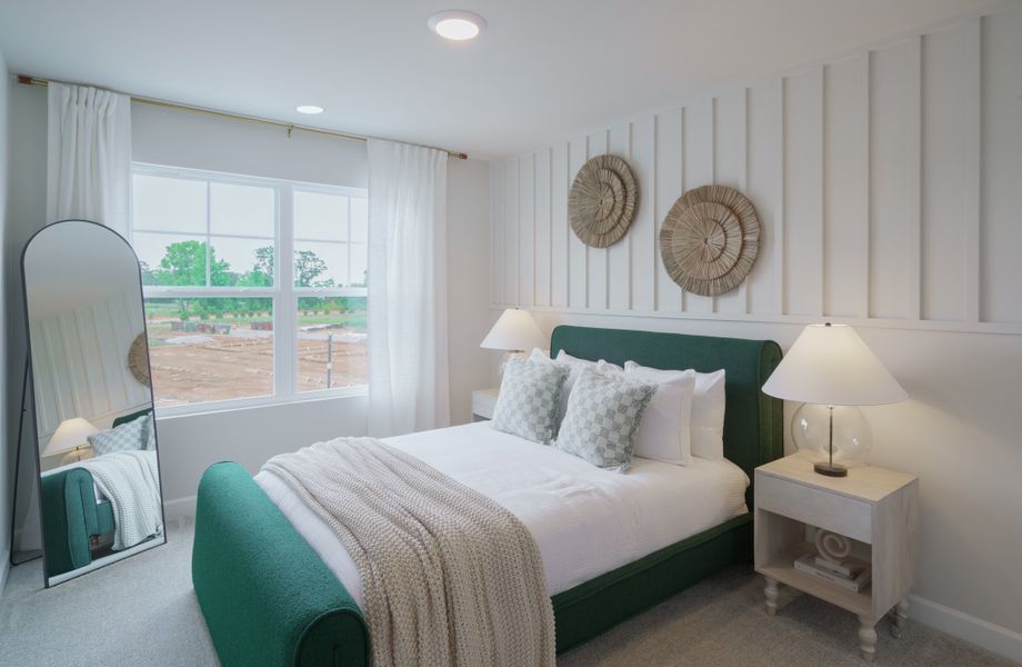 Representative furnished interior of a home built from the The Carson by Cothran Homes in Reidville Town Center, Reidville (Image 13).