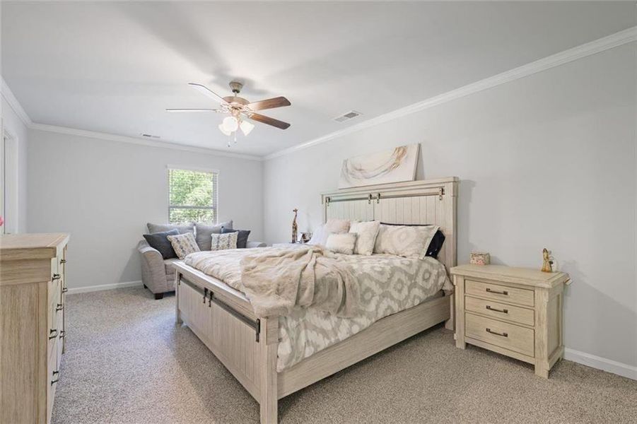 Furnished interior view inside a new home in Bryson Lake, Douglasville (Image 13).