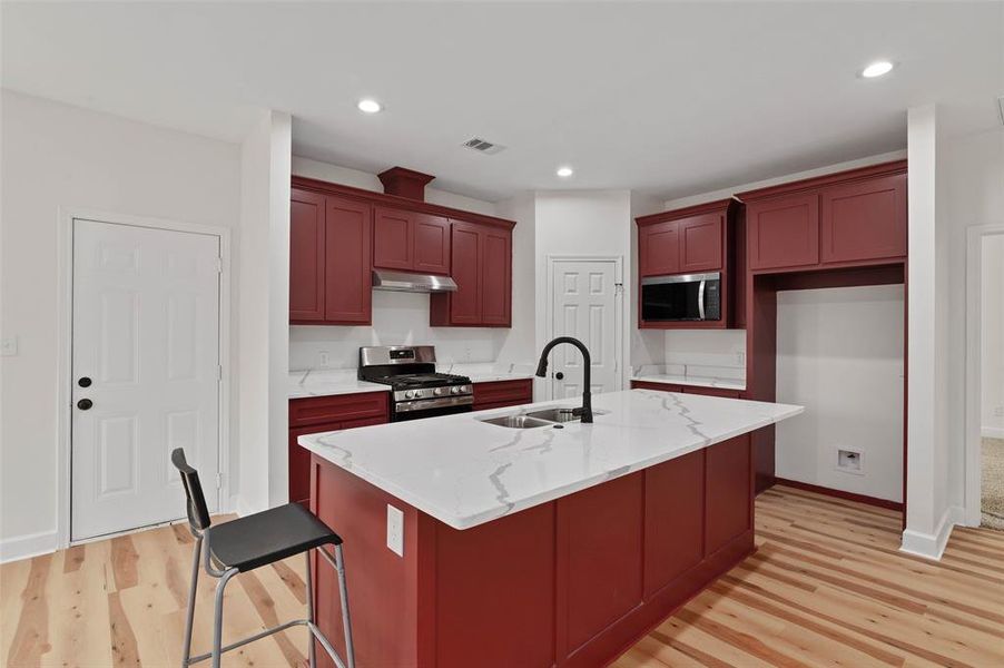 Furnished interior view inside a new home in , Gainesville (Image 8). Furnished interior view inside a new home in , Gainesville (Image 8).