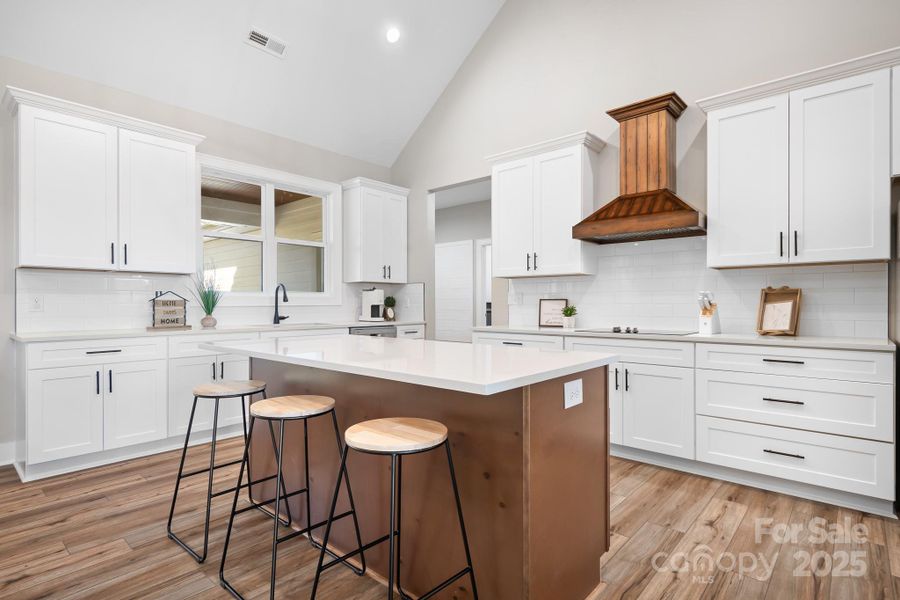 Furnished interior view inside a new home in , Cherryville (Image 6).