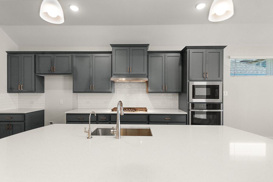 Furnished interior view inside a new home in Highland Village, Georgetown (Image 47). Furnished interior view inside a new home in Highland Village, Georgetown (Image 47).