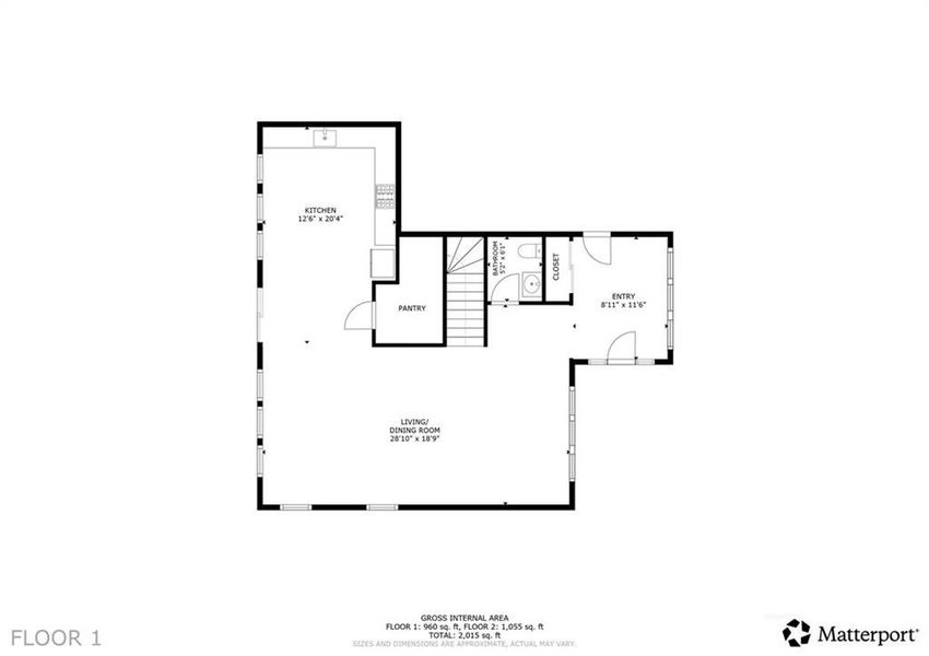 2D floor plan layout of this home in , Tucker, GA (Image 5).