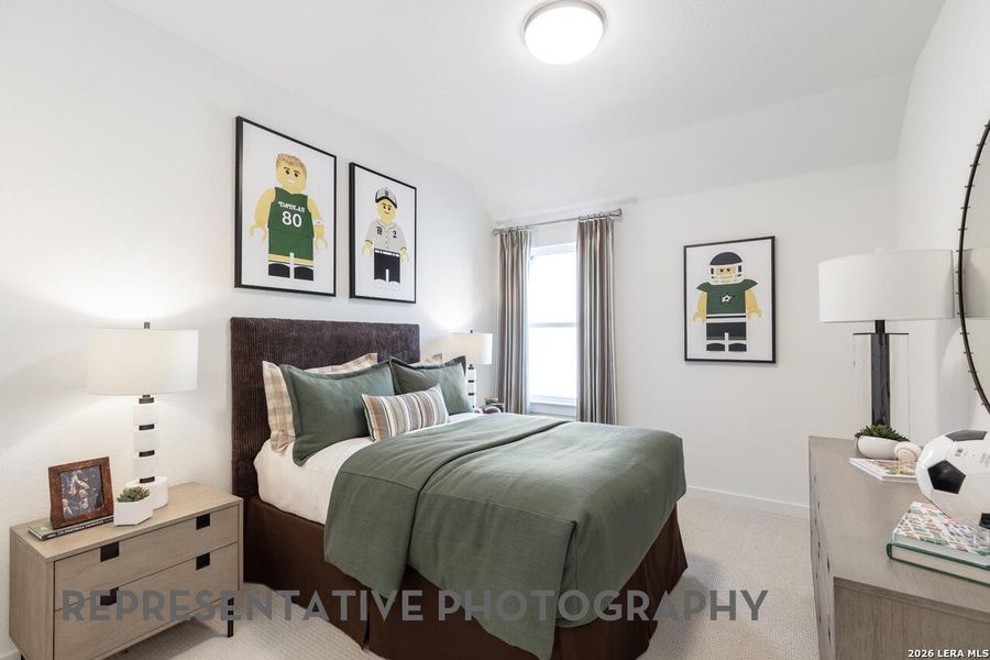 Furnished interior view inside a new home in Venado Crossing, Cibolo (Image 11).
