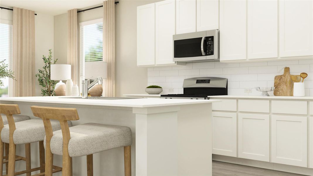 Furnished interior view inside a new home in Elm Creek, Elgin (Image 6).