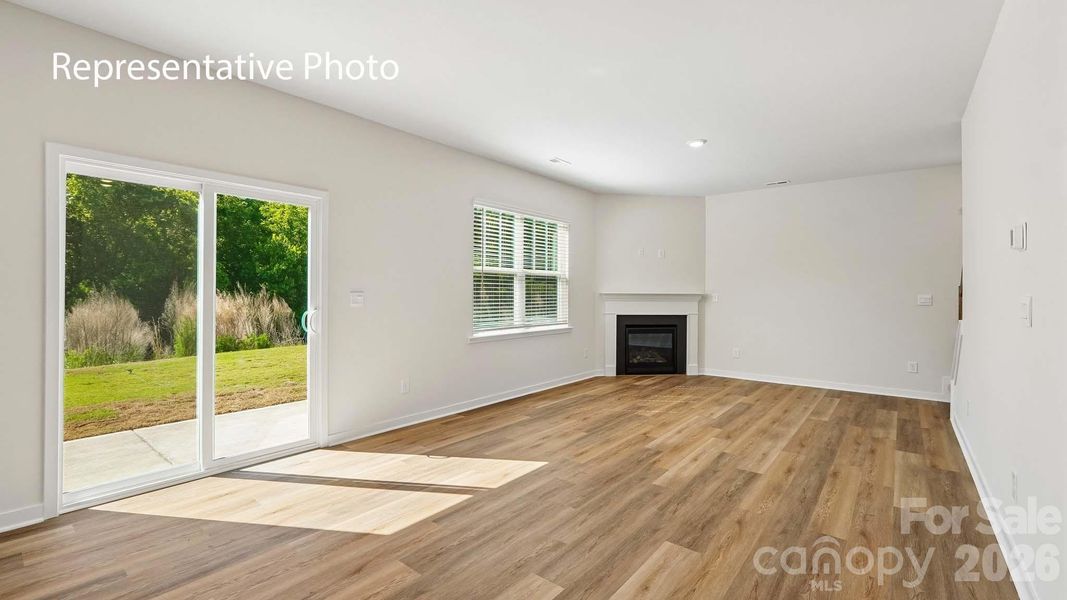 Spacious, unfurnished interior of a new home in Secrest Commons, Monroe (Image 16).