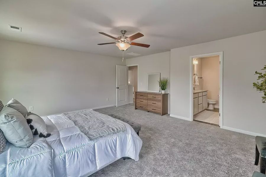 Furnished interior view inside a new home in Emanuel Creek, West Columbia (Image 19).