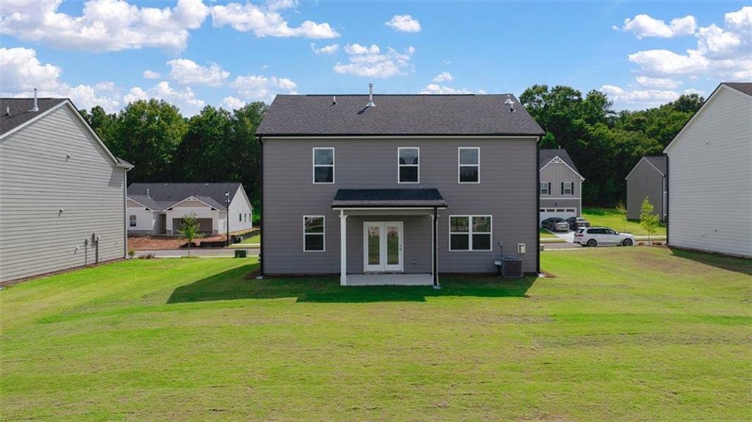 Exterior details and patio area of a home in Jackson Landing, Jefferson (Image 4).