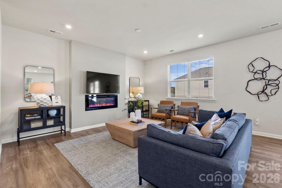 Furnished interior view inside a new home in Grants Landing, Salisbury (Image 5).