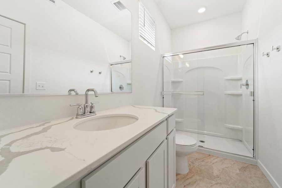 Furnished interior view inside a new home in Liberty Draw, Evans (Image 28).