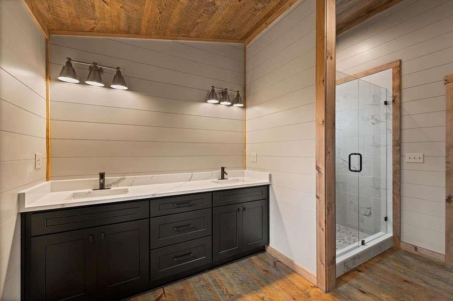 Furnished interior view inside a new home in , Blue Ridge (Image 6). Furnished interior view inside a new home in , Blue Ridge (Image 6).