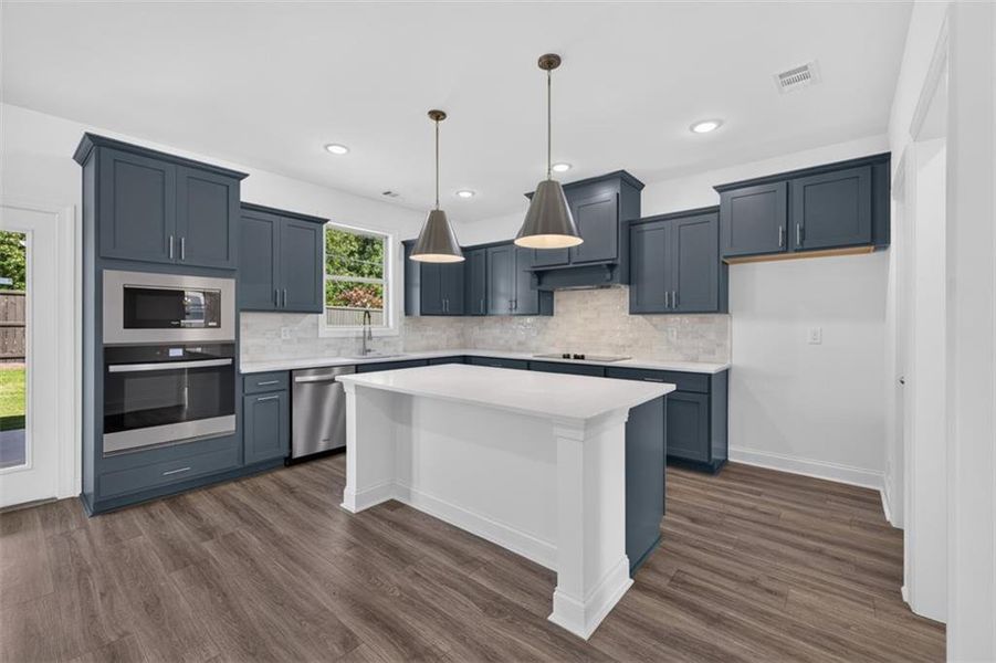 Furnished interior view inside a new home in , Buford (Image 18).