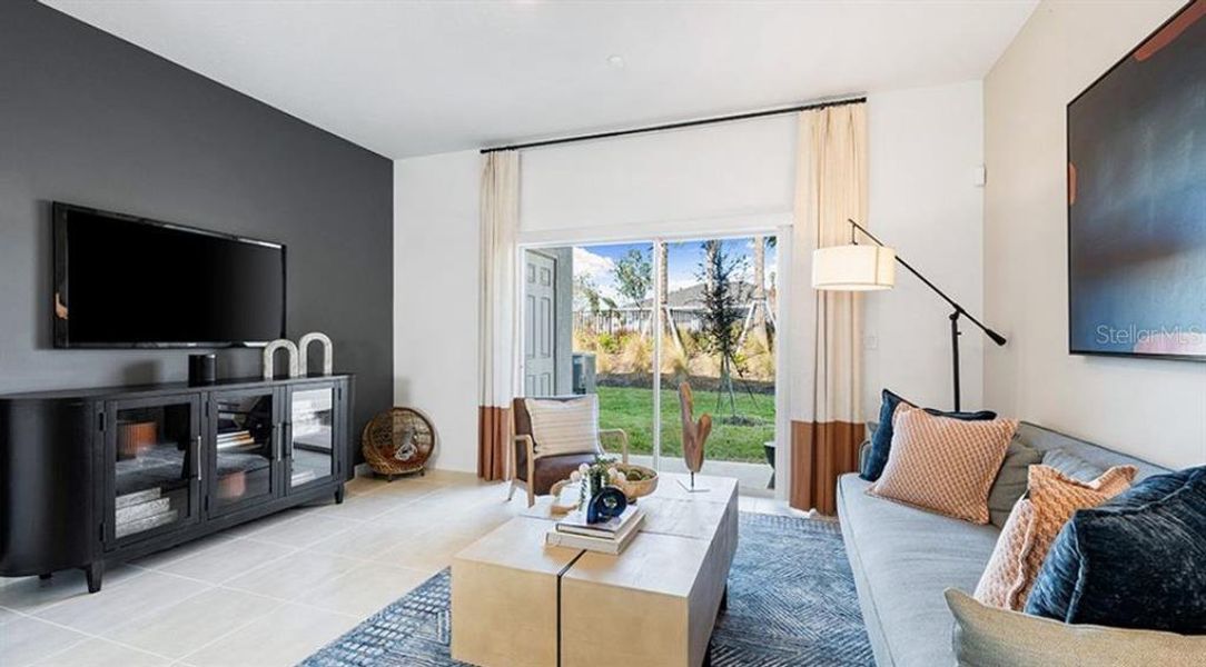 Furnished interior view inside a new home in The Townhomes at Westview, Kissimmee (Image 11).