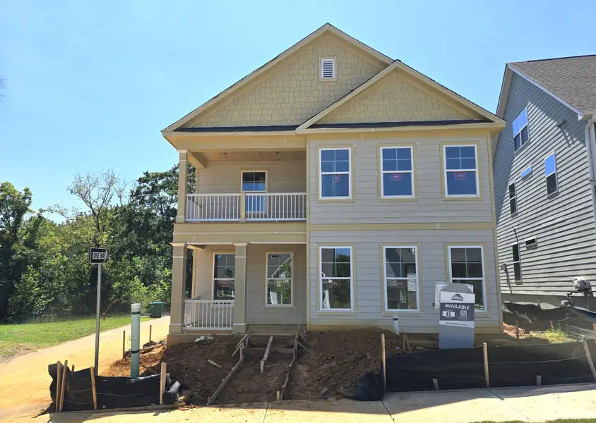 In-progress construction of a new home in Marble Tree, Ball Ground, GA (Image 3).