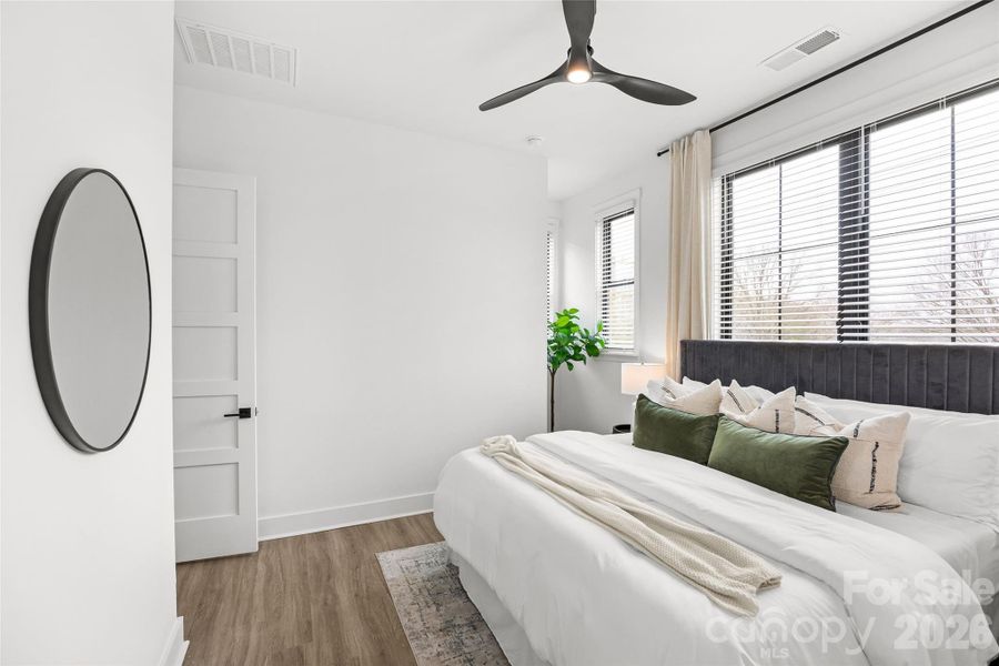 Furnished interior view inside a new home in , Charlotte (Image 35). Furnished interior view inside a new home in , Charlotte (Image 35).