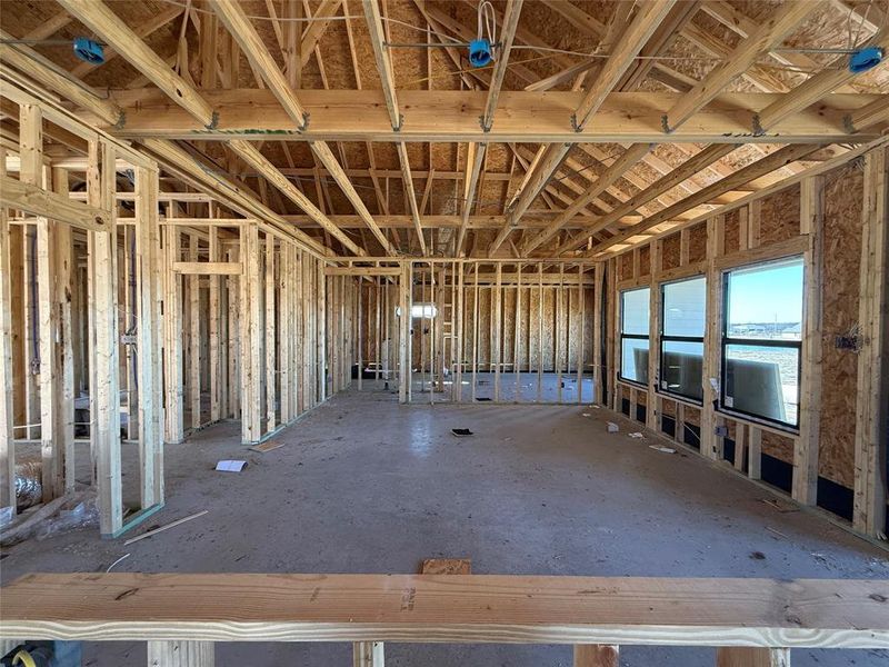 In-progress construction of a new home in , Godley, TX (Image 6).